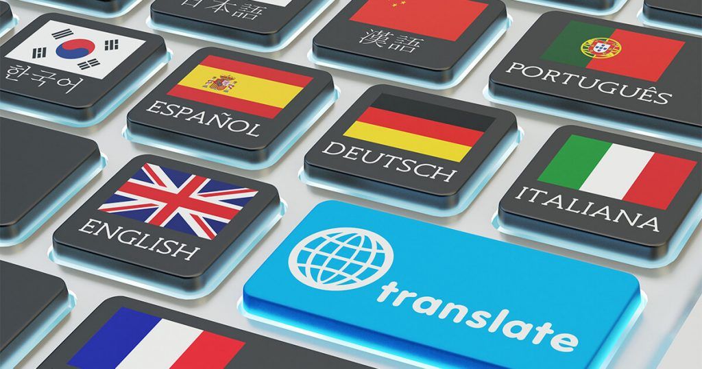 traducción de apps
